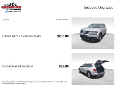 2018 Volkswagen Atlas 3.6L V6 SE w/Technology