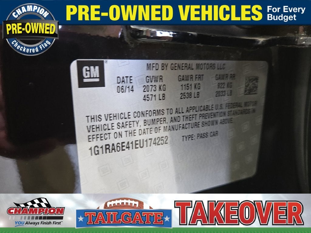 2014 Chevrolet Volt 5DR HB