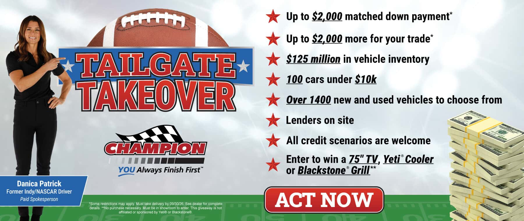 Tailgate Takeover at Champion-Hargreaves Chevrolet in Royal Oak MI
