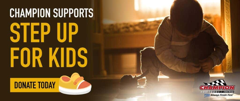 Step Up For Kids shoe drive