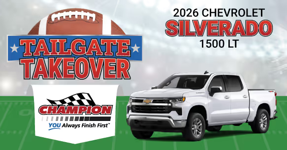 2026 Chevrolet Silverado 1500 LT Lease Offer
